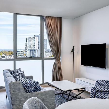 Meriton Suites Liverpool Exterior foto Living room