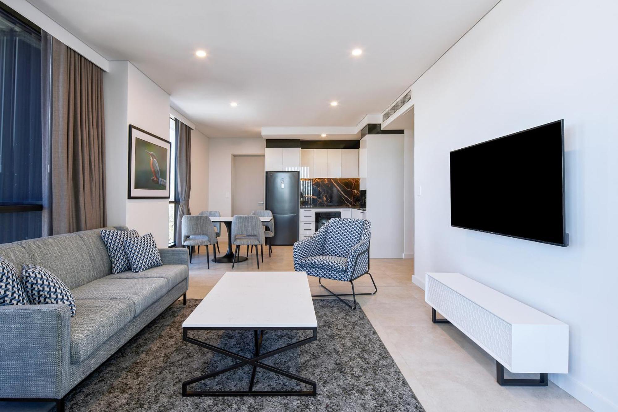 Meriton Suites Liverpool Exterior foto A typical apartment interior